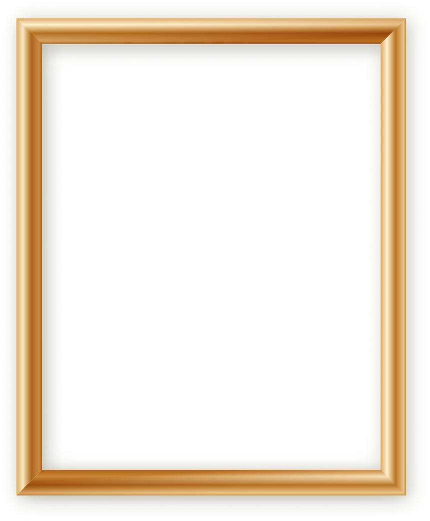 wooden frame